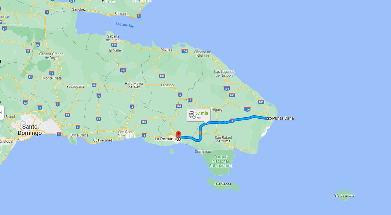 Cómo llegar desde Punta Cana hasta La Romana Cómo llegar desde Punta Cana hasta La Romana